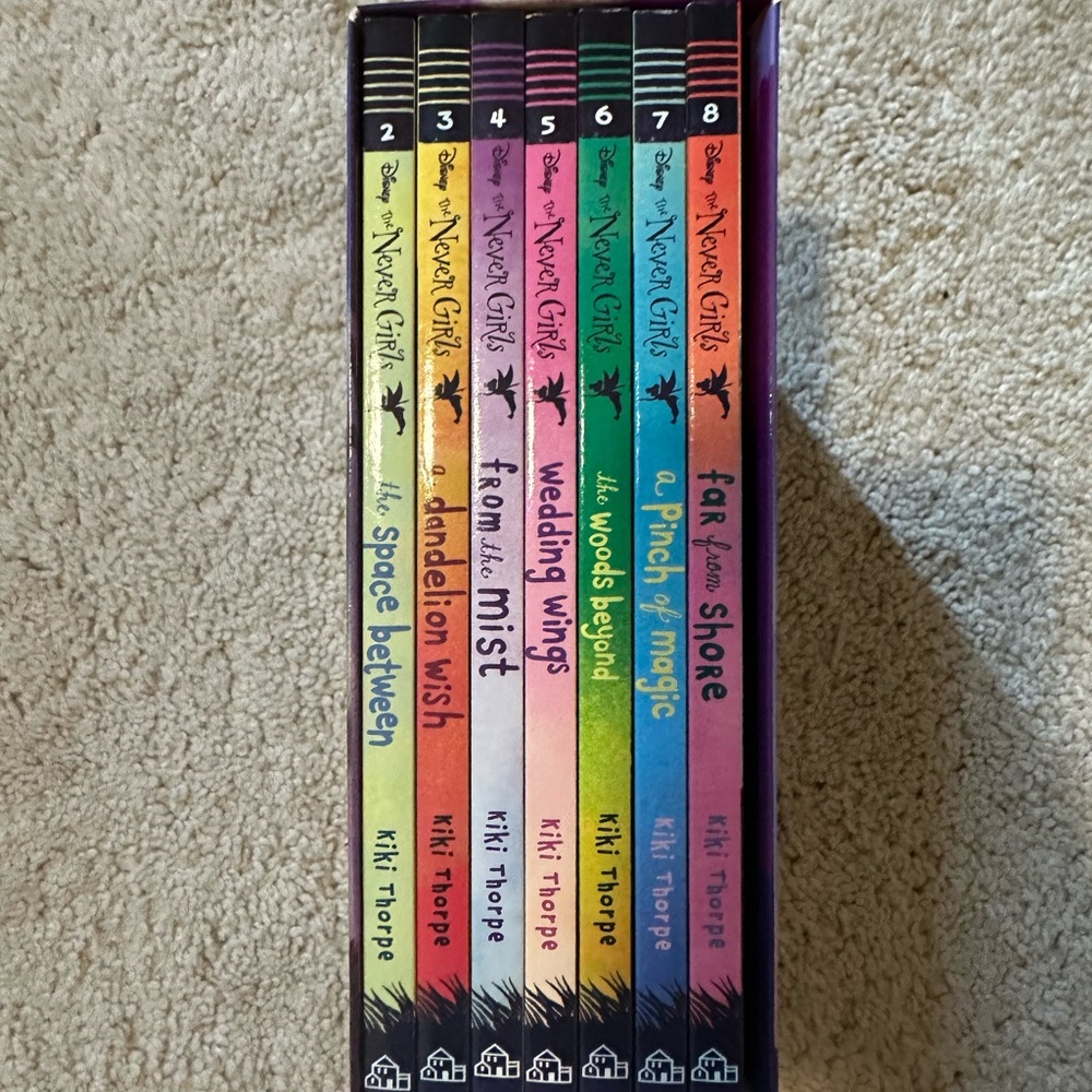 Disney Never Girls Collection with Purple and Gold Cover